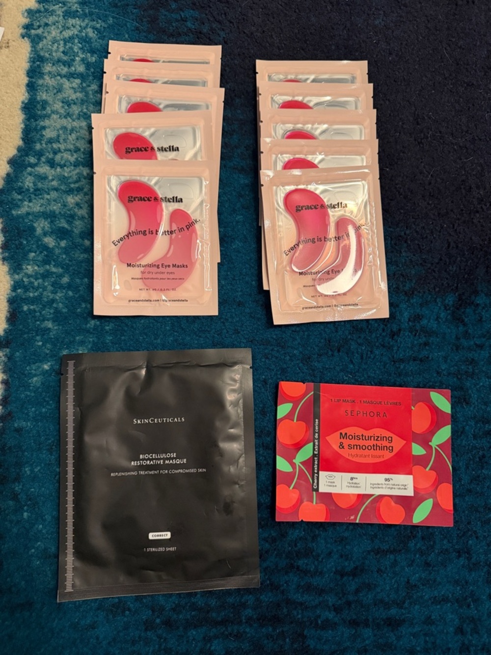 SkinCeuticals Biocellulose Restorative Masque + 10 Eye Masks + 1 Lip Mask